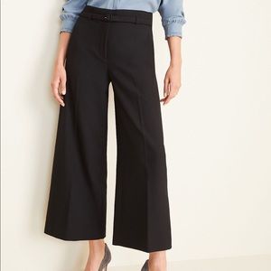 Belted Wide Leg Marina Cropped Pant
